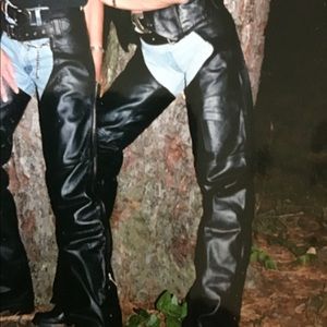 Leather chaps